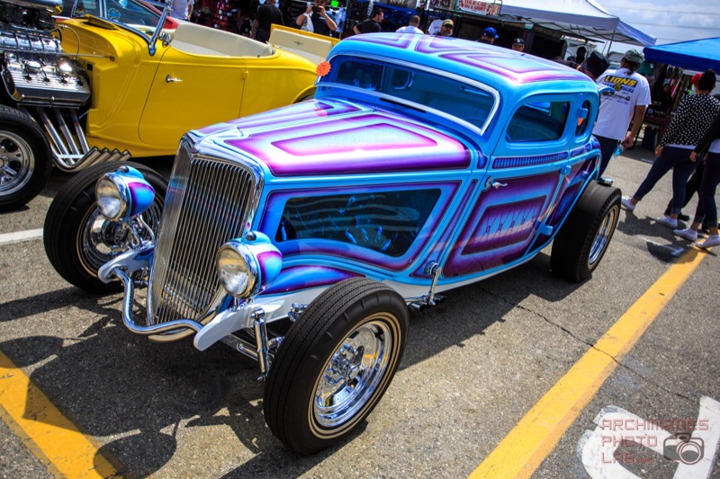 Badass Purple & Blue Paint