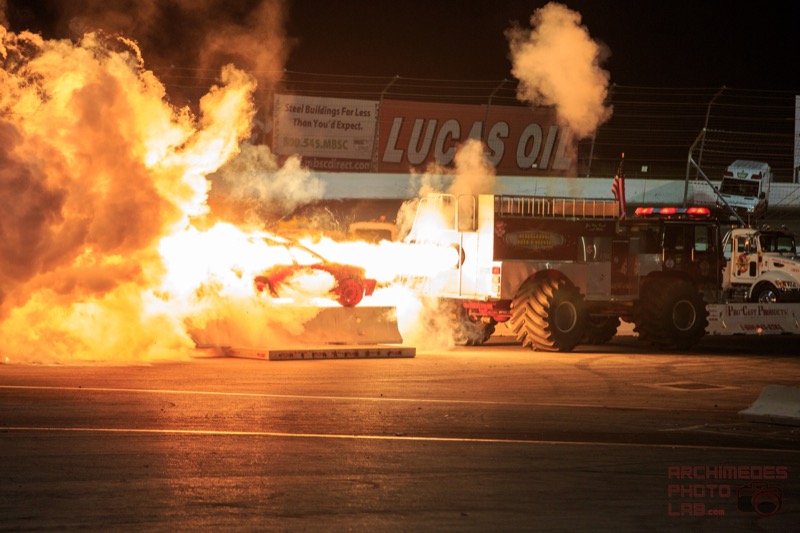 Car-B-Q a la Jet Powered Fire Truck