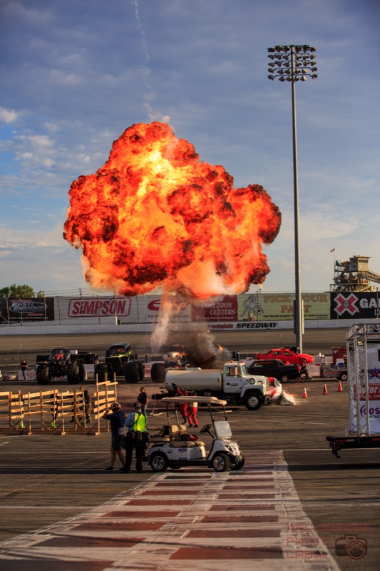 "..the Bombs Bursting in Air..."